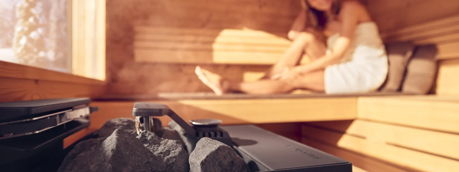 Lauko sauna iš eglės su VITALITY BOOST krosnele